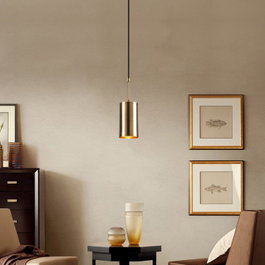 Opviq Kem - 6396 Lámpara de araña ajustable dorado y negro